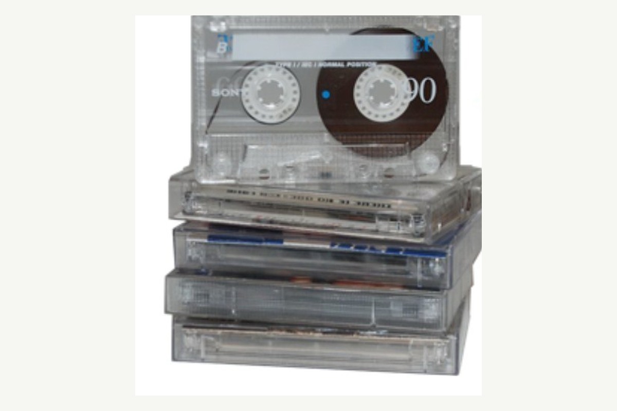 Audio cassette tapes suitable for digital audio transfer